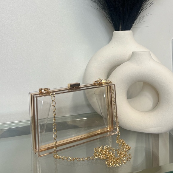 Transparent Square Handbag - Picture 1 of 1
